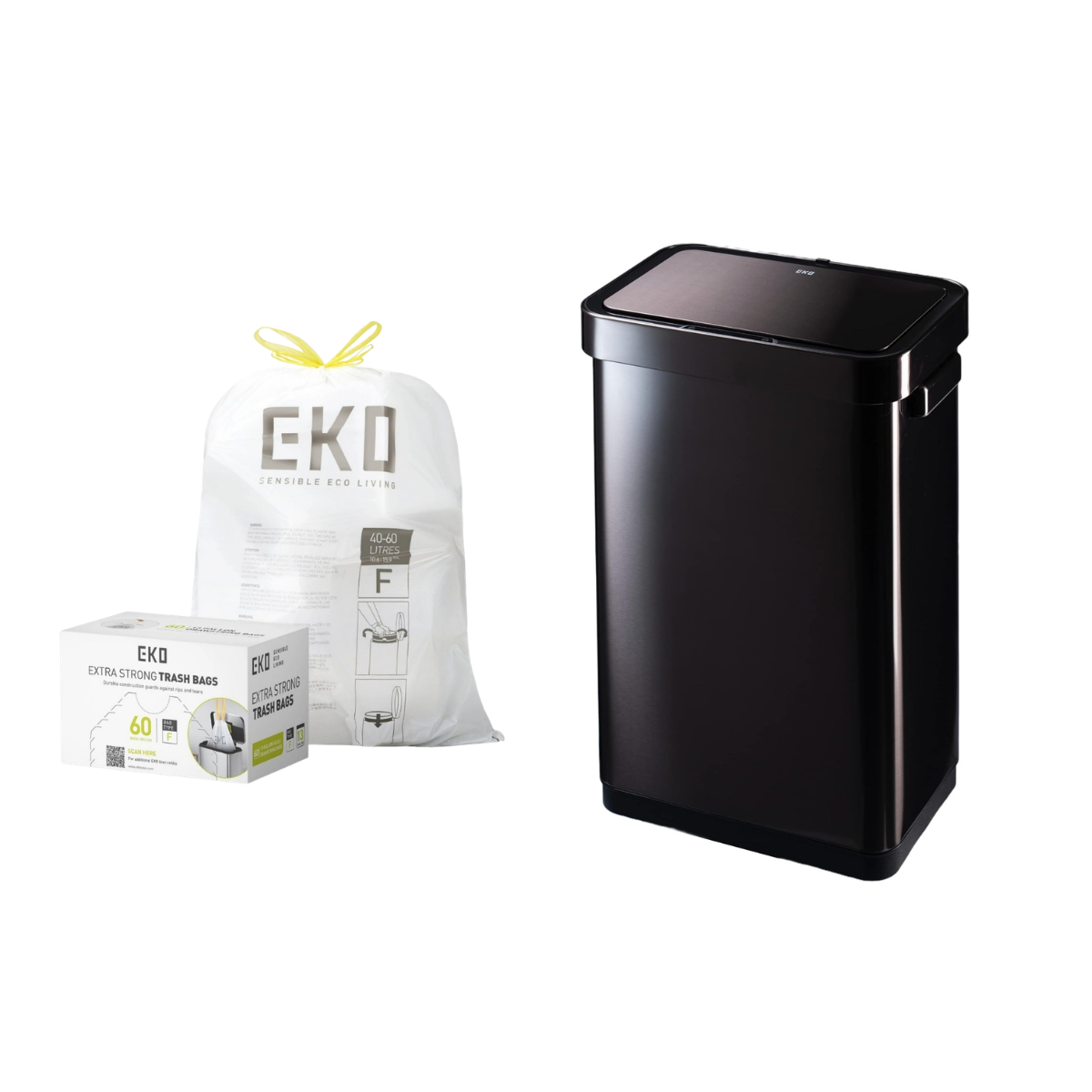 ミラージュ T-センサービン45L+ゴミ袋BOX(60枚入り)セット