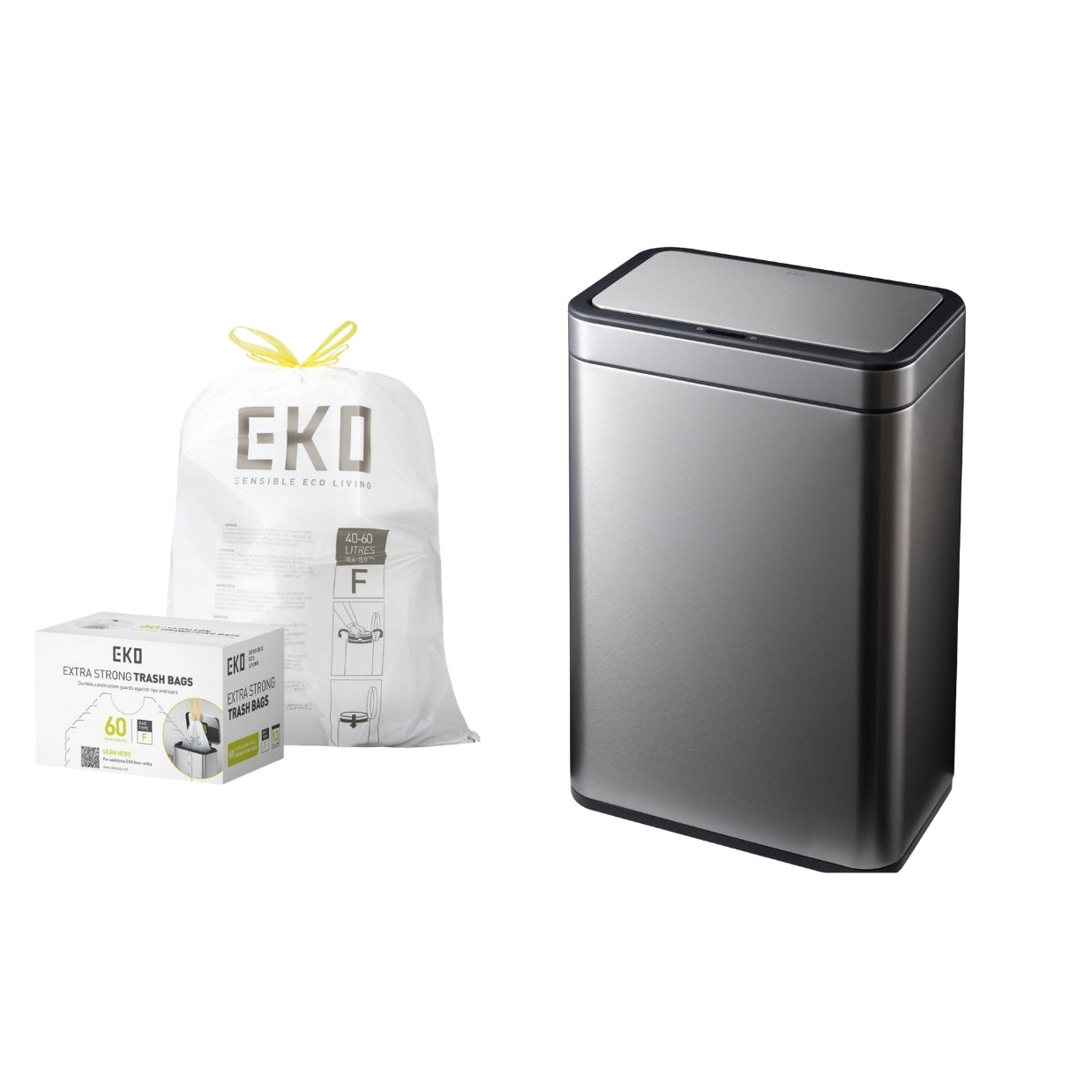 メリディアンセンサービン 50L+ゴミ袋BOX(60枚入り)セット