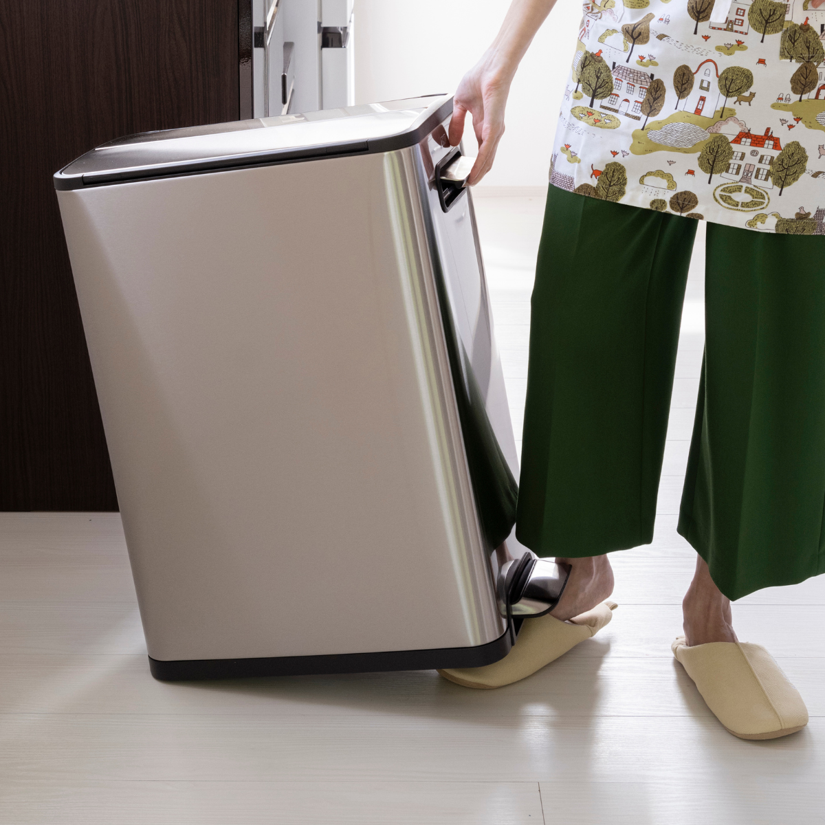 エコフライステップビン30L＋ゴミ袋BOX（80枚入り）セット